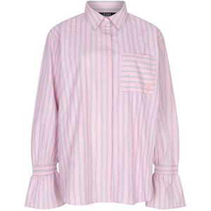 Ibana - Blouse lange mouw - Roze - 302610023 Talya