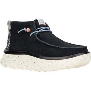 HEYDUDE - Wendy Peak Hi - Suede Laarzen - Zwart