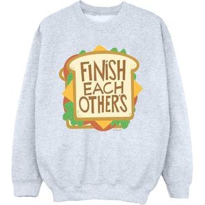 Li-cense - Disney - Sweatshirt - Multicolor - 50% Katoen, 50% Polyester, Gedrukt, Crew Neck