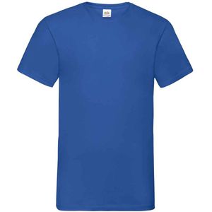 Fruit of the Loom - V-hals T-shirt - Unisex - 100% Katoen - Korte Mouwen