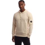 C.P. Company - Diagonal Raised Fleece Lens Hoodie - Crème - Heren