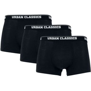 Urban Classics Heren biologische boxershorts (set van 3)