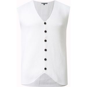 Rusty Neal - Gebreid Vest - Casual Pasvorm - V-Neck