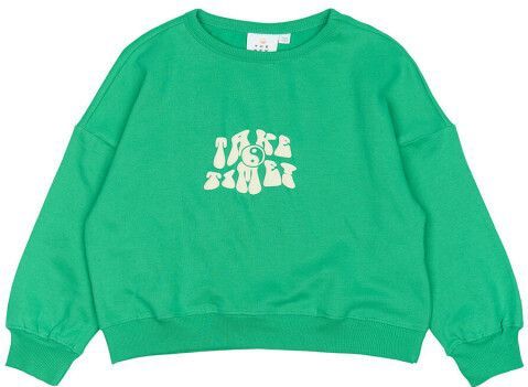 The New - Meisjes Sweater - Groen