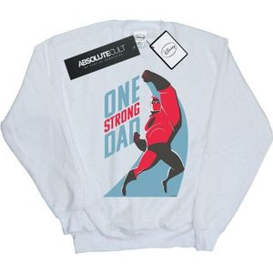 Li-cense Disney heren the incredibles one strong dad sweatshirt
