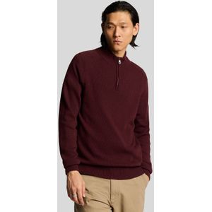 Lyle & Scott - Gebreide Trui - Bordeauxrood