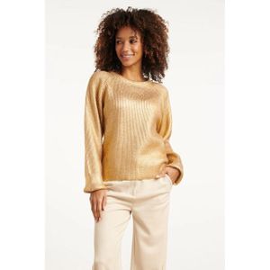 Smashed Lemon Gebreide gelakt damestop |