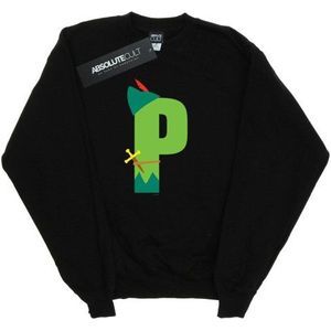 Li-cense Disney dames alfabet p is voor peter pan sweatshirt