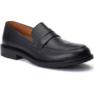 Base London - Ivey - Loafers - Zwart - Leren Bovenwerk