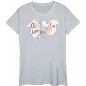 Li-cense Disney dames dumbo happy day katoenen t-shirt