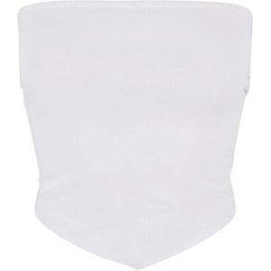 Urban Classics Dames bandeau top met knoopjes (set van 2)