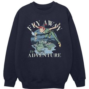 Li-cense Disney heren peter pan vlieg weg op avontuur sweatshirt