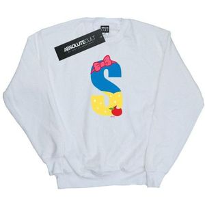 Li-cense Disney dames alphabet s is for snow white sweatshirt
