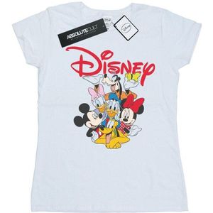 Li-cense Disney dames mickey mouse crew katoenen t-shirt