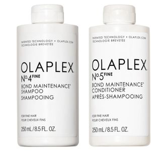 Olaplex No.4 and No.5 Fine Shampoo and Conditioner Duo 250ml