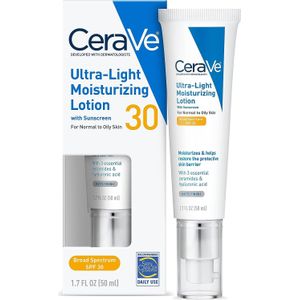 CeraVe hydraterende crème with SPF 30 Licht-Gewicht - Zonnebrandcrème - Gezichtscrème