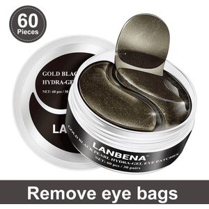 LANBENA Collageen Oogmasker - Black Pearl Oog Masker Patch- 60 Stuks (30 Paar)