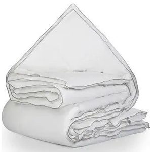 Percale Cotton Touch 4-Seizoenen Dekbed - Wit - 260 x 220