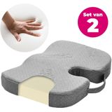 Miracle Bamboo - Orthopedisch Zitkussen - Hoogwaardig Orthopedisch Schuim