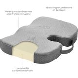 Miracle Bamboo - Orthopedisch Zitkussen - Hoogwaardig Orthopedisch Schuim