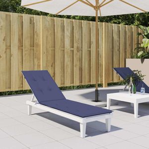VidaXL Terrasstoelkussen oxford stof marineblauw
