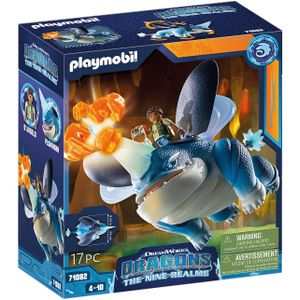 Playmobil Dragons: The Nine Realms Plowhorn D'Angelo 71082
