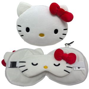 Relaxeazzz Hello Kitty Reiskussen & Slaapmasker