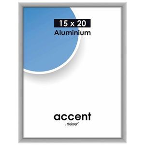 Nielsen Accent 15x20 aluminium zilver mat 51324