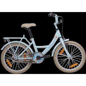 Bikefun Kinderfiets 18" Flower Fun blauw