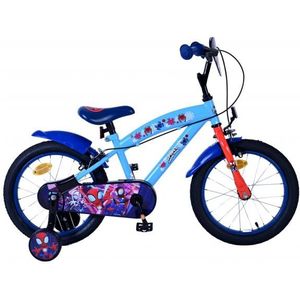 Spidey Kinderfiets Jongens 16 inch Blauw Twee handremmen