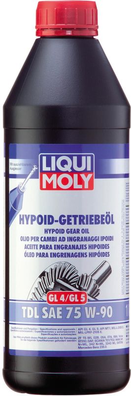 Liqui Moly - TDL SAE 75W-90 - Versnellingsbakolie - 1L