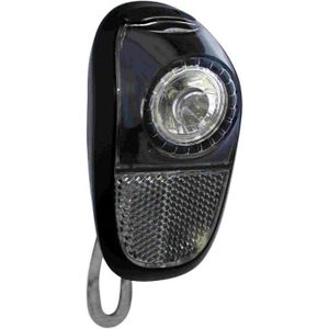 Union LED koplamp Mobile smoke/zwart. incl. batterijen (werkplaatsverpakking)