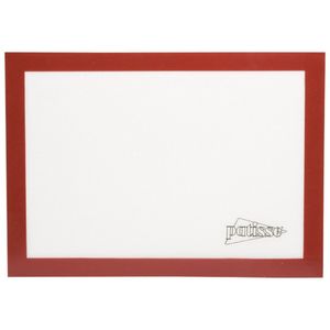 Patisse Patisse Siliconen Bakmat 52x32 cm Rood/Wit