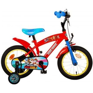 Paw Patrol Kinderfiets - Jongens - 14 inch - Rood/Blauw