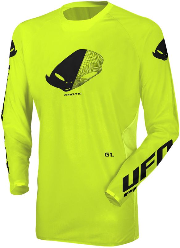 UFO PLAST jersey "mx radial mx jersey ufo radial neon yellow gr. l