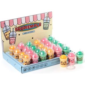 Foodiemals Lip Balm Bubble Tea houder