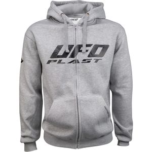 UFO PLAST Ufo jas plast hoodie sweatshirt ufo grey gr. l