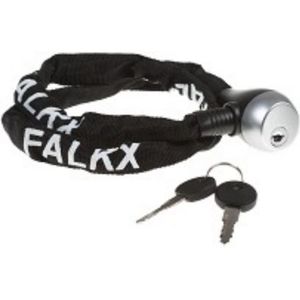 Falkx Steal kettingslot 3.5x800mm, zwarte nylon hoes
