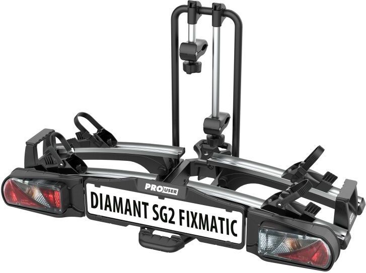 Pro-User - Diamant SG2 FixMatic - Fietsendrager - 2 Fietsen - Max 60 kg - Kantelbaar - Inklapbaar