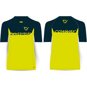 CONWAY shirt met korte mouwen "trail jersey ss" trail jersey ss size l dark blue
