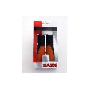 Simson Handvatten Lifestyle - l.bruin/zwart - 92mm - fiets