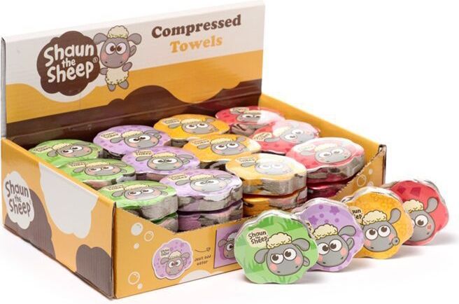 Kawaii Shaun het Schaap Compacte Reishanddoek