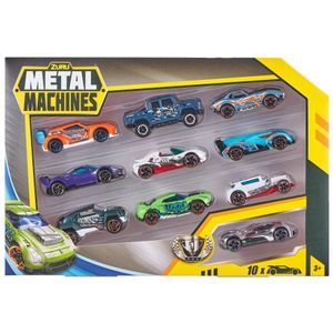 Zuru metal machines die-cast auto's 10 stuks