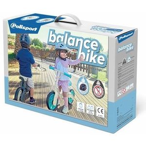 Polisport Balance Bike grijs Loopfiets creme afwerking