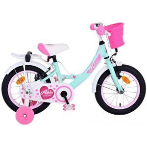 Volare Ashley Kinderfiets - Meisjes - 14 inch - Groen - Twee Handremmen