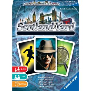 Ravensburger Scotland Yard Kaartspel - Vang Mister X! | Leeftijd: 9-99 | 3-5 spelers | Speelduur: 20-30 minuten