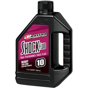 MAXIMA RACING OILS voorvork-olie "racing shock fluid". daempferoel 10w maxima 94