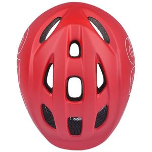 Kinder helm s 52-56cm bobike one plus mat rood