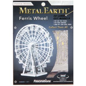 Eureka Metal earth ferris wheel zilver editie