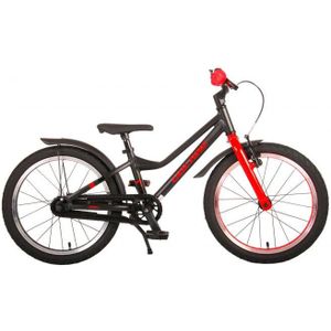 Volare Blaster Kinderfiets - Jongens - 18 inch - Zwart Rood - Prime Collection